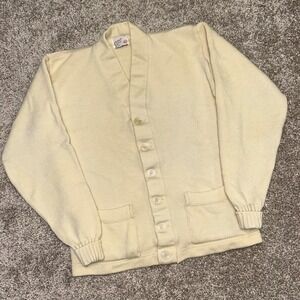 Vintage Coane Phila-PA Cardigan Sweater Size 42 USA Button Front Grunge